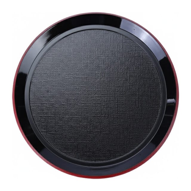 Round Beveled Edge Sushi Tray