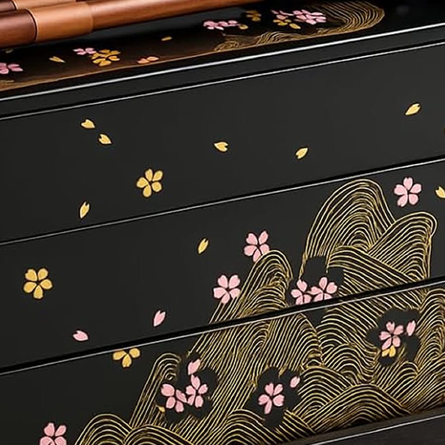 Sakura Lunch Box Set Design