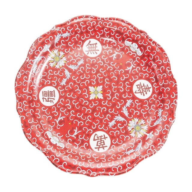 Shòu Longevity Melamine Plate Side