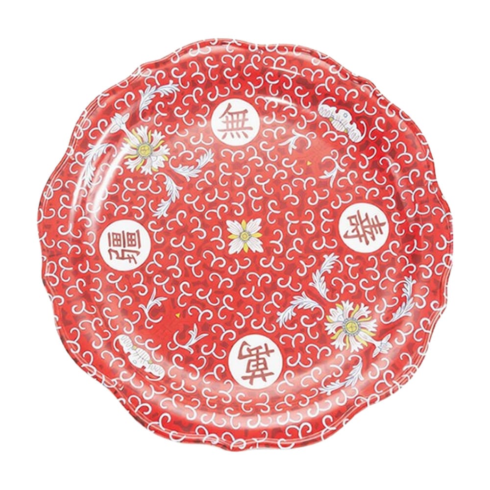 Shòu Longevity Melamine Plate Side Shòu Longevity Melamine Plate Side