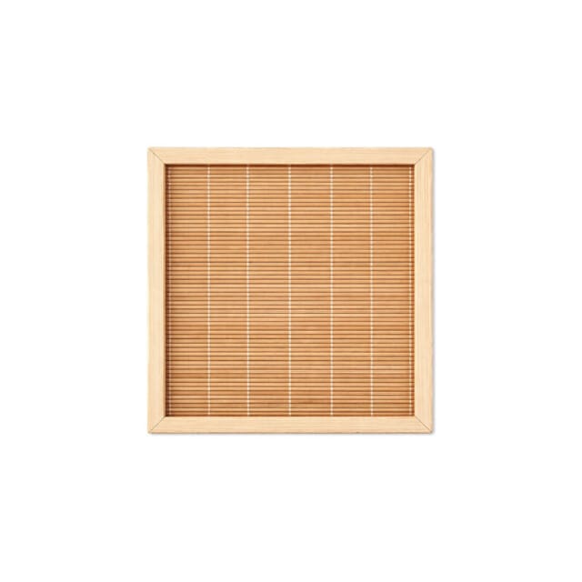 Slatted Bamboo Coaster