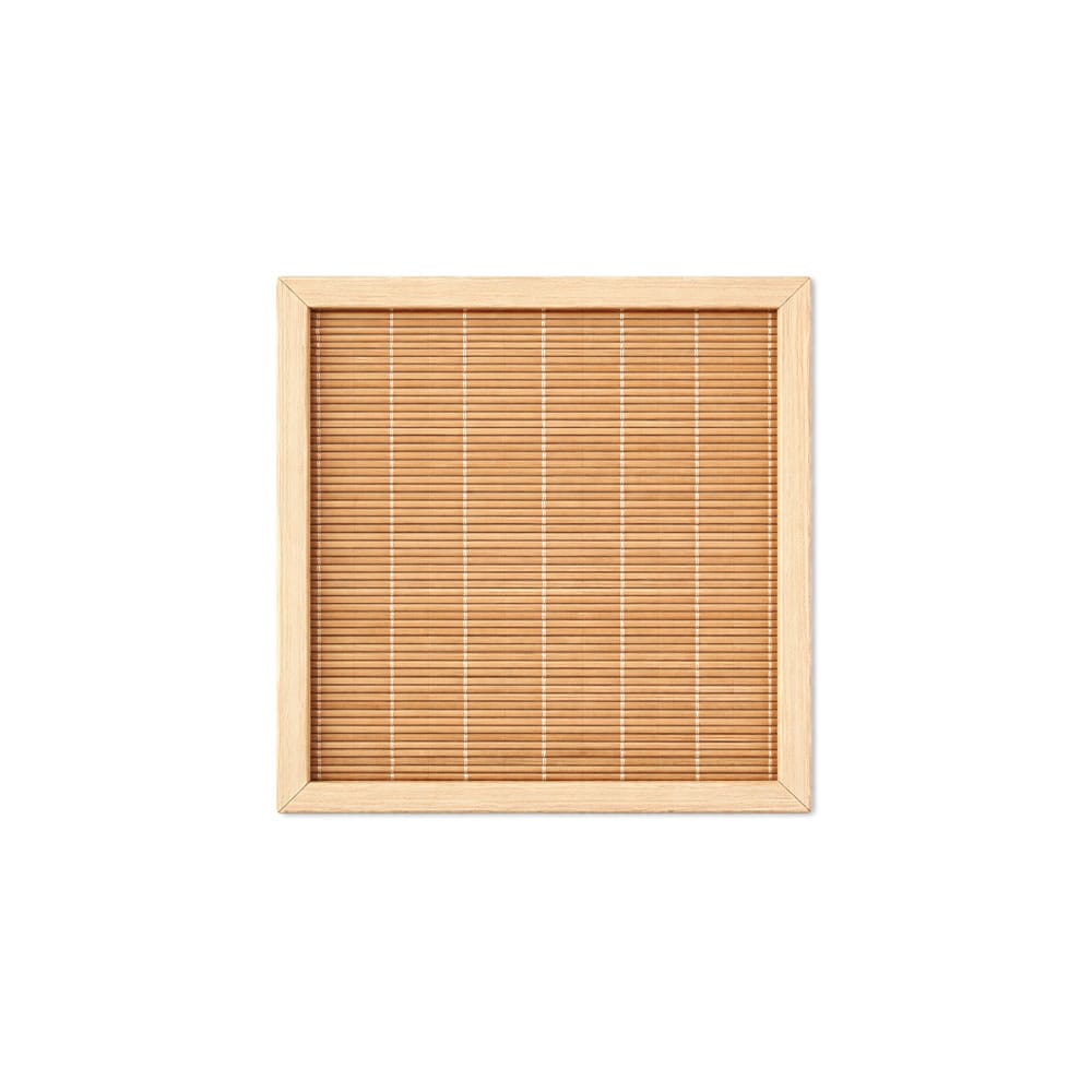 Slatted Bamboo Coaster