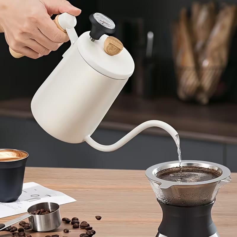 Stainless Steel Matcha Thermometer In Kettle