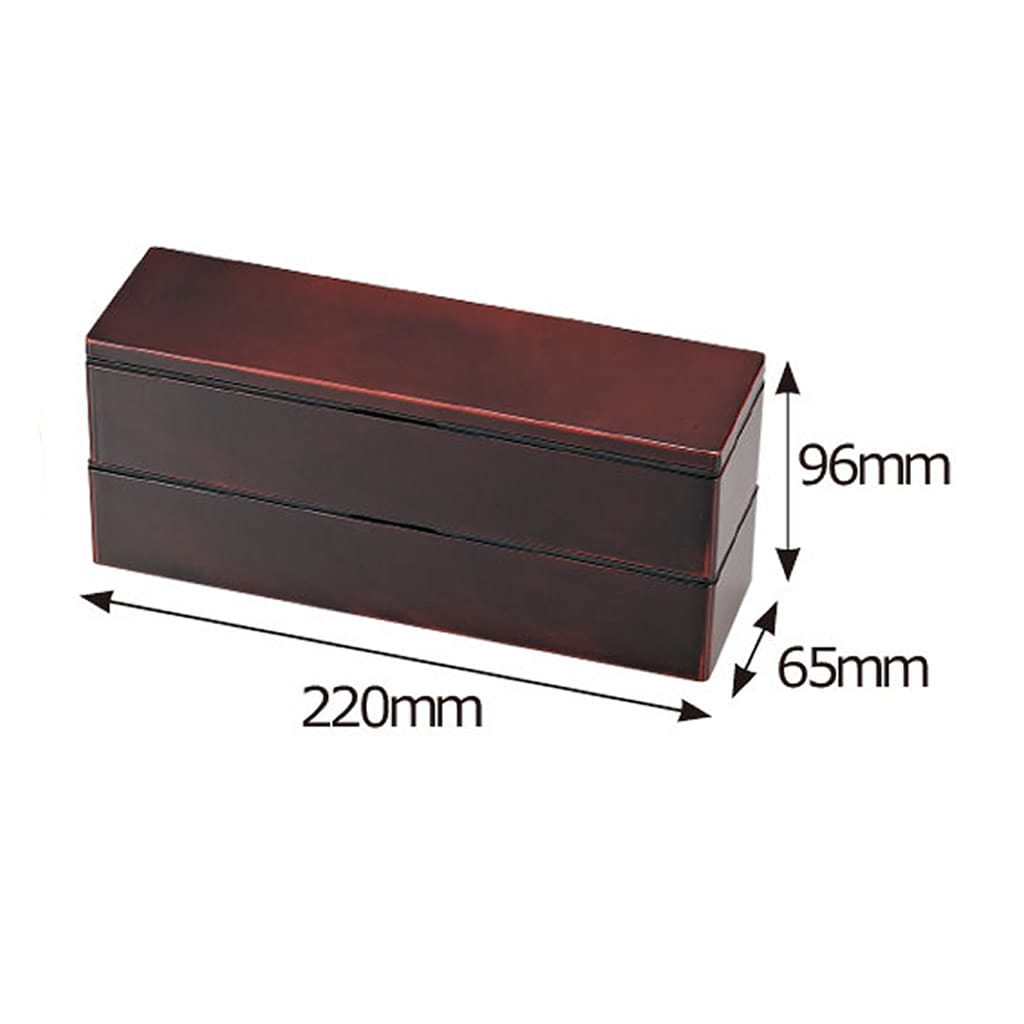 Tochigi-Mokume Slim Lunch Box