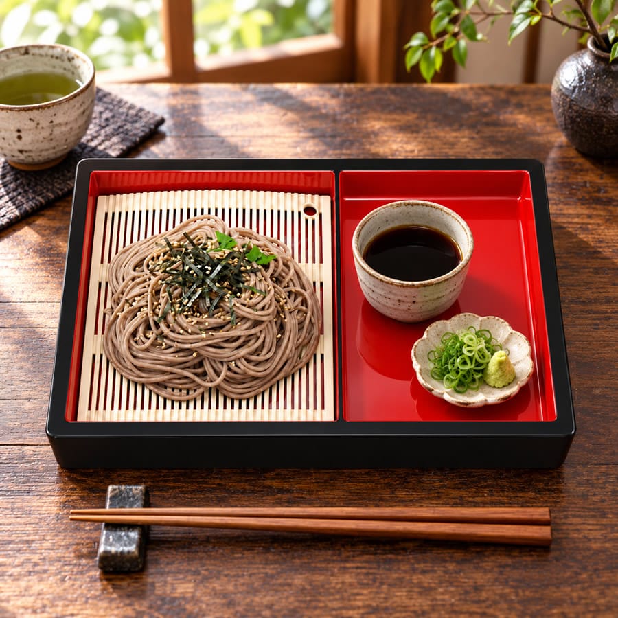 Zaru Soba Noodle Serving Trays Zaru Soba Noodle Serving Trays