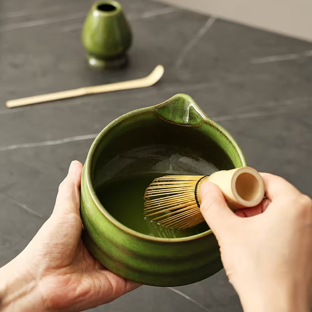 Komidori Glaze Matcha Tea Sets
