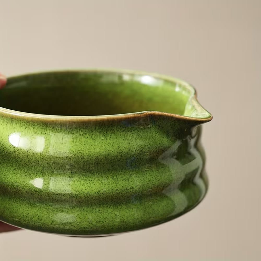 Komidori Glaze Matcha Tea Setto