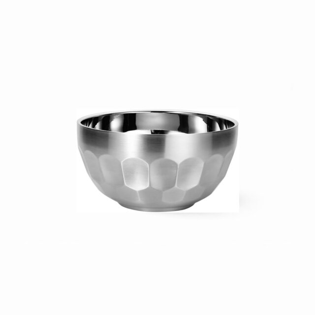 Double Insulated Stainless Steel Rice Bowl
