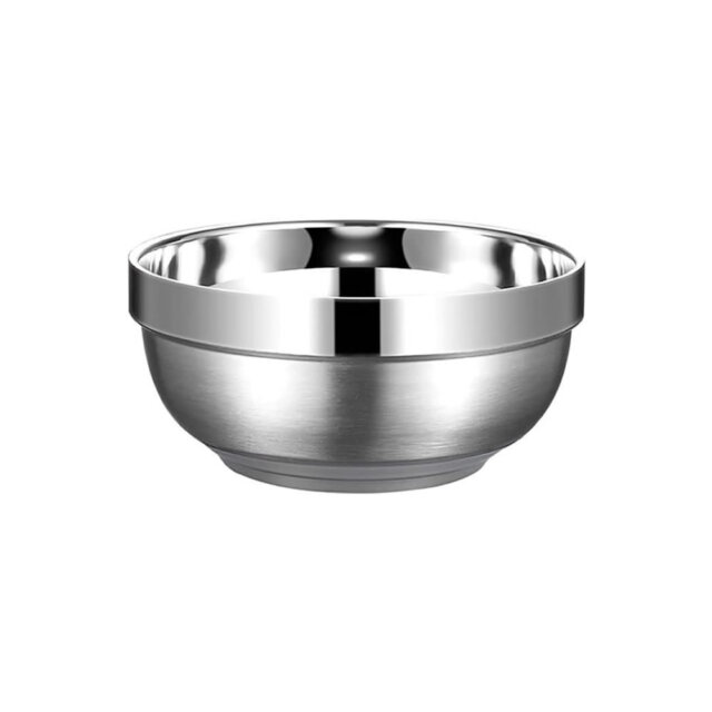 Double Layer Stainless Steel Bowl