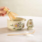 Hana Cosmos Matcha Tea Set Side