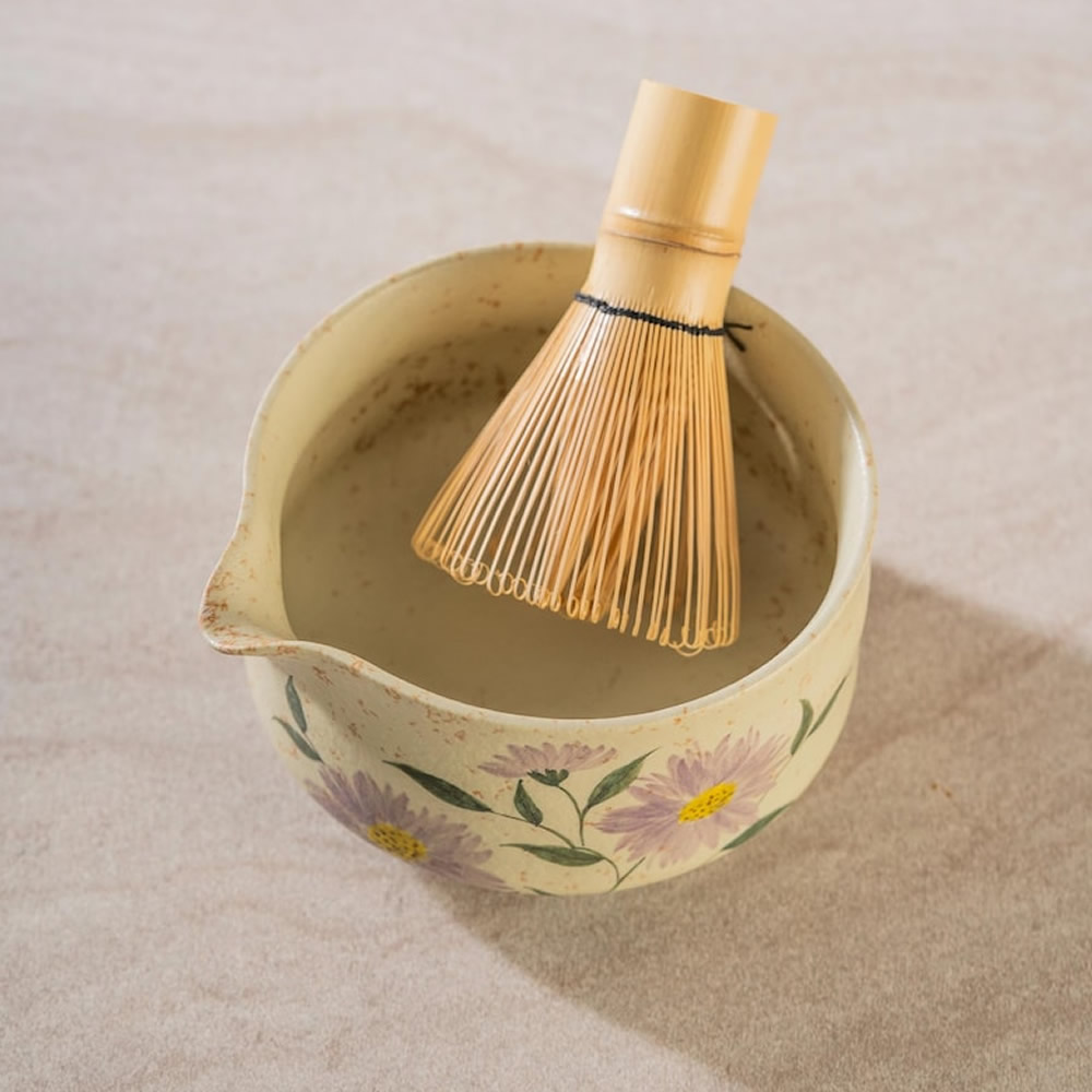 Hana Cosmos Matcha Tea Set Top Hana Cosmos Matcha Tea Set Top