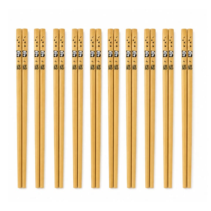Lucky Panda Bamboo Chopsticks Lucky Panda Bamboo Chopsticks
