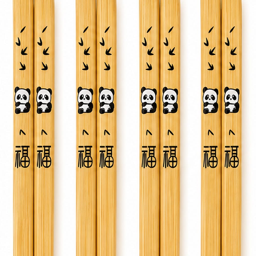 Lucky Panda Bamboo Chopsticks Lucky Panda Bamboo Chopsticks