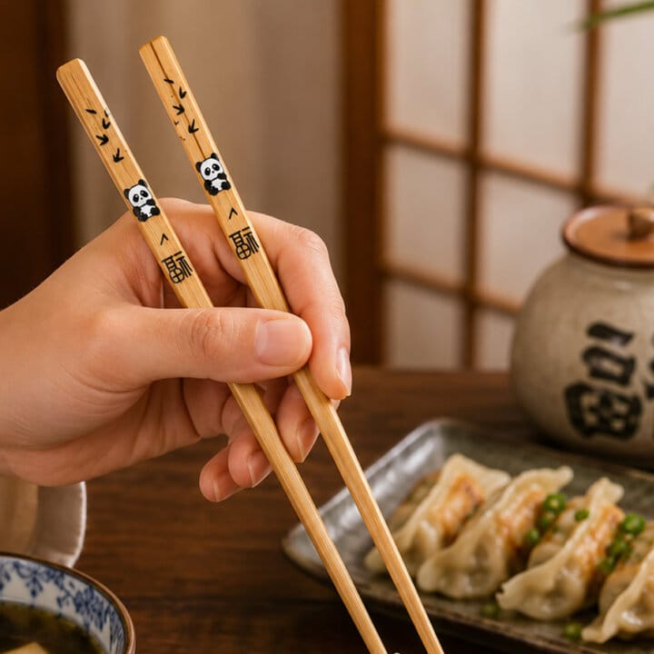 Lucky Panda Bamboo Chopsticks Lucky Panda Bamboo Chopsticks