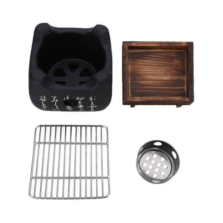 Small Square Portable Hibachi Bbq Grill Parts