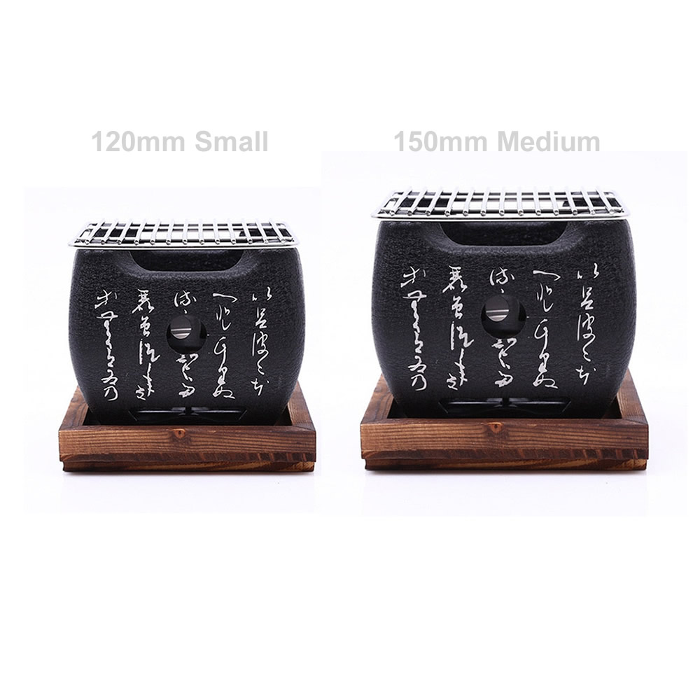 Tabletop Konro Grill Dimensions