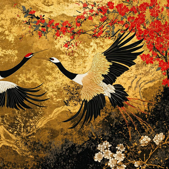 Golden Crane Dynasty Placemat