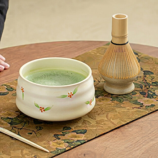 Hand Crafted Hinanohana Matcha Tea Set Hand Crafted Hinanohana Matcha Tea Set