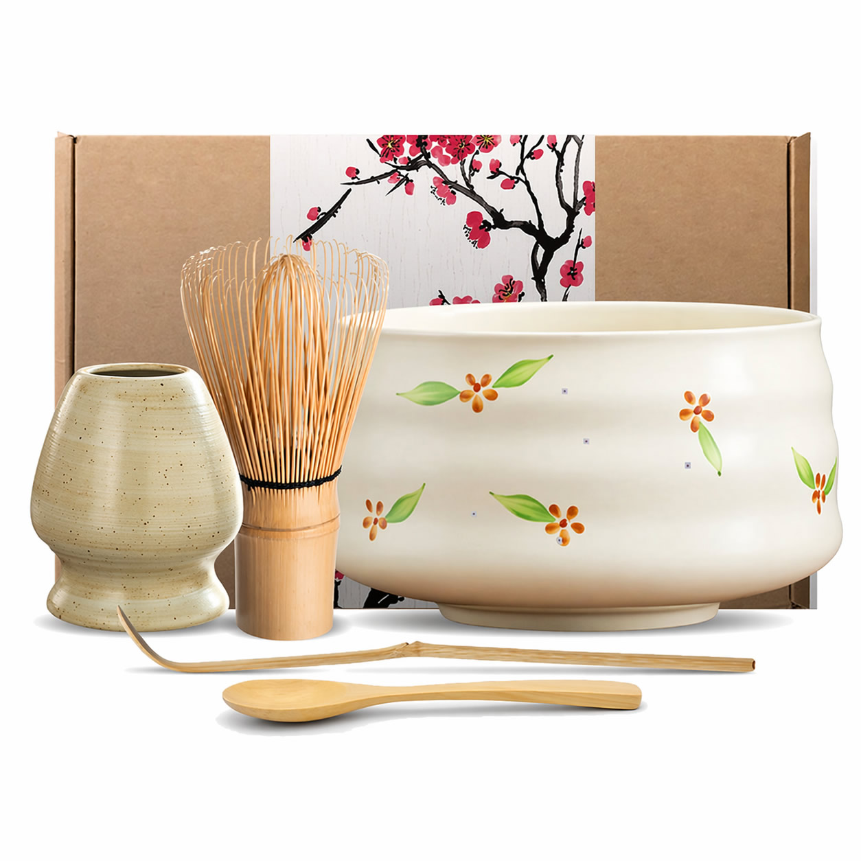Hand Crafted Hinanohana Matcha Tea Set