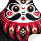 Japanese Daruma Kitchen Aprons