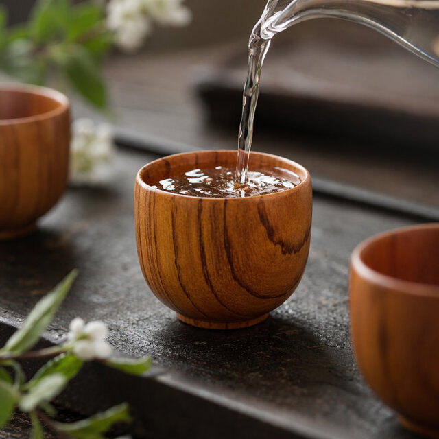 Jujube Mokusei Small Cup Jujube Mokusei Small Cup