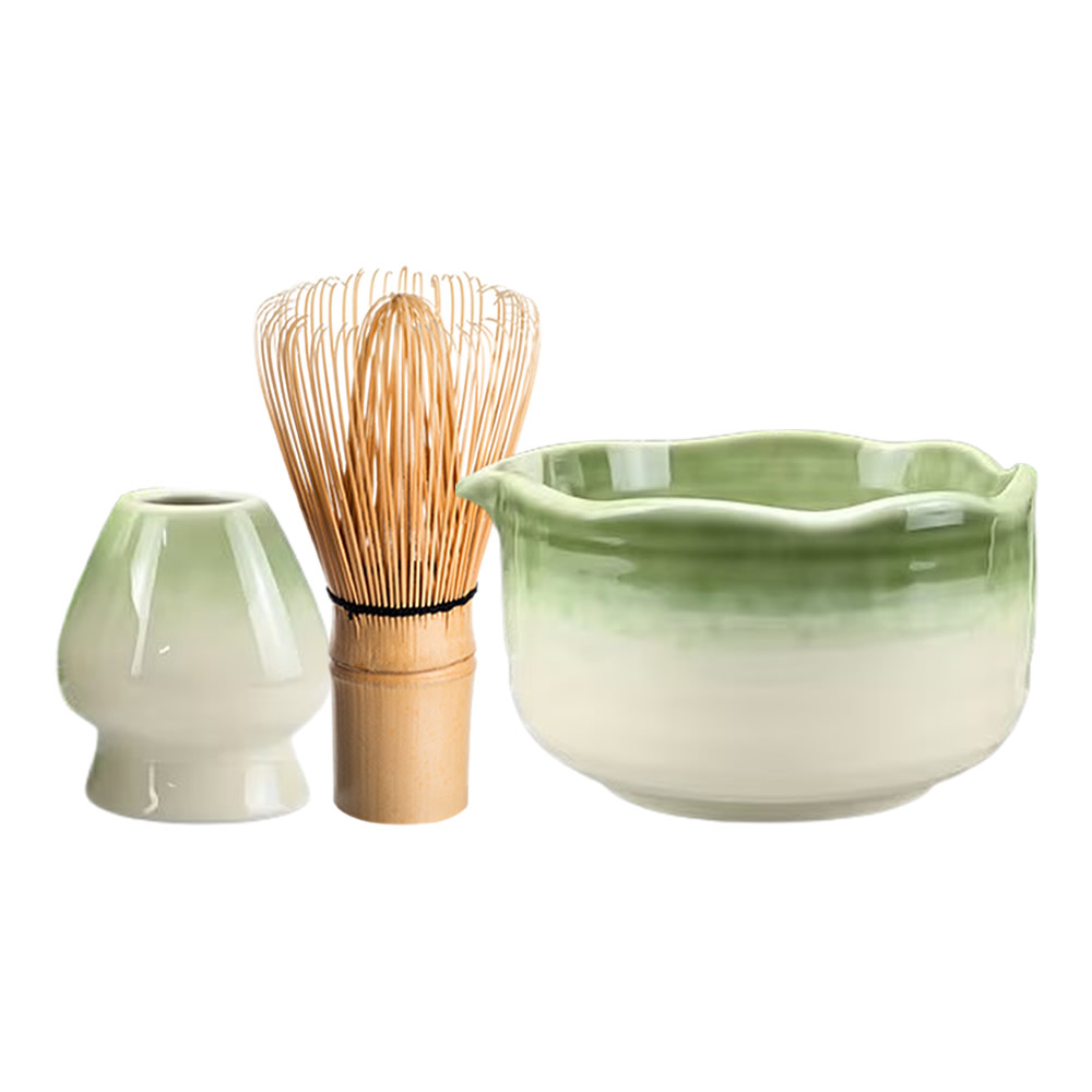 Midori Rinka Matcha Tea & Tray Set Midori Rinka Matcha Tea & Tray Set