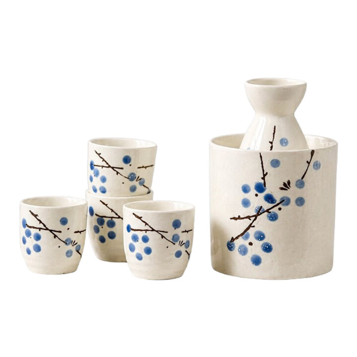 Seika Sake Tokkuri &Amp; Ochoko Set