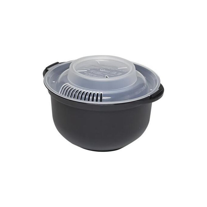 Black Microwave Rice Cooker