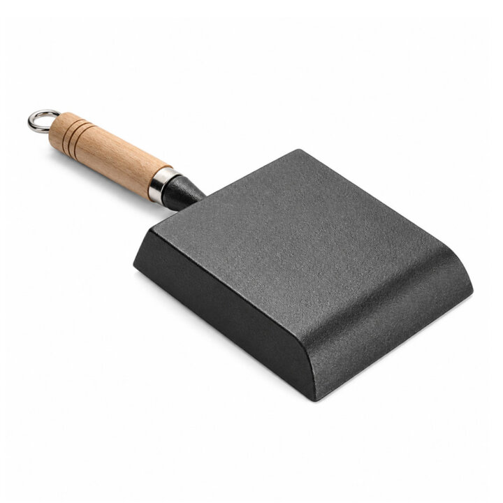 Cast Iron Tamagoyaki Pan Back Cast Iron Tamagoyaki Pan Back
