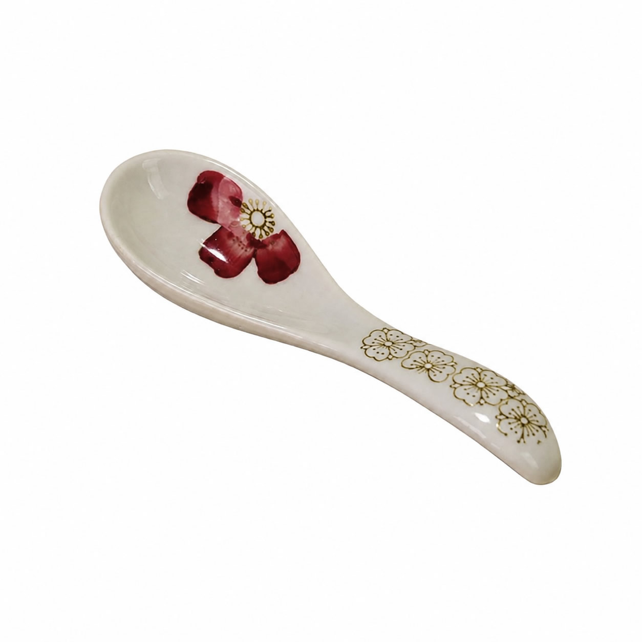 Ceramic Crimson Small Spoon Ceramic Crimson Small Spoon