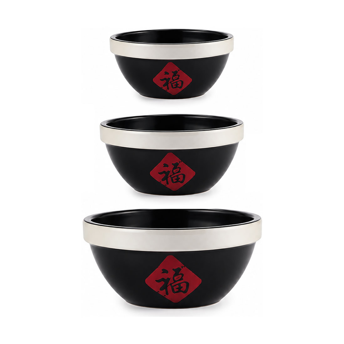 Fú Prosperity Rice & Noodle Bowl Set Fú Prosperity Rice & Noodle Bowl Set