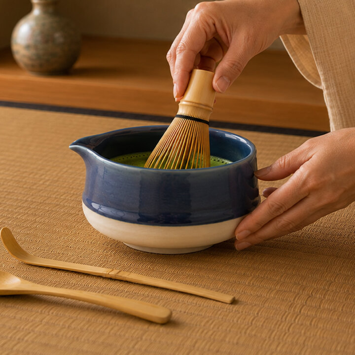 Indigo Blue Matcha Ceremonial Tea Set Indigo Blue Matcha Ceremonial Tea Set