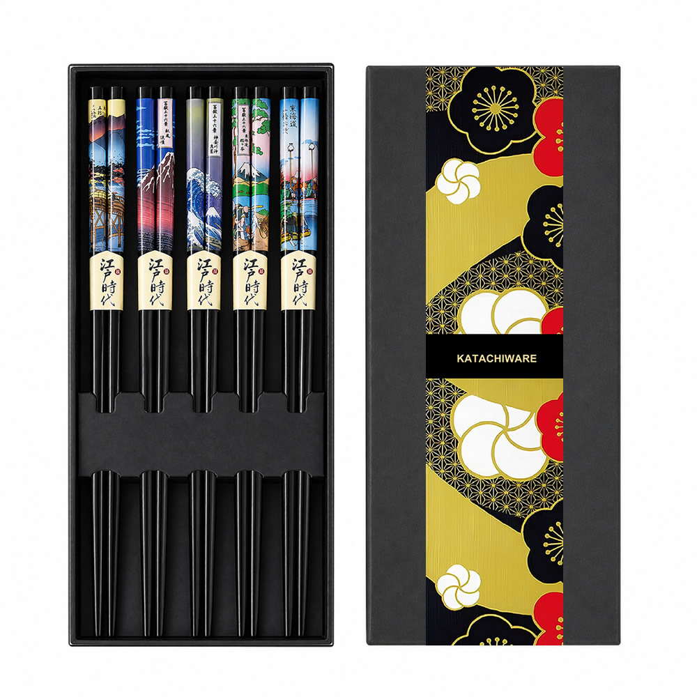 Japanese Woodblock Print Chopsticks