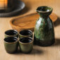 Moss Green Sake Sets