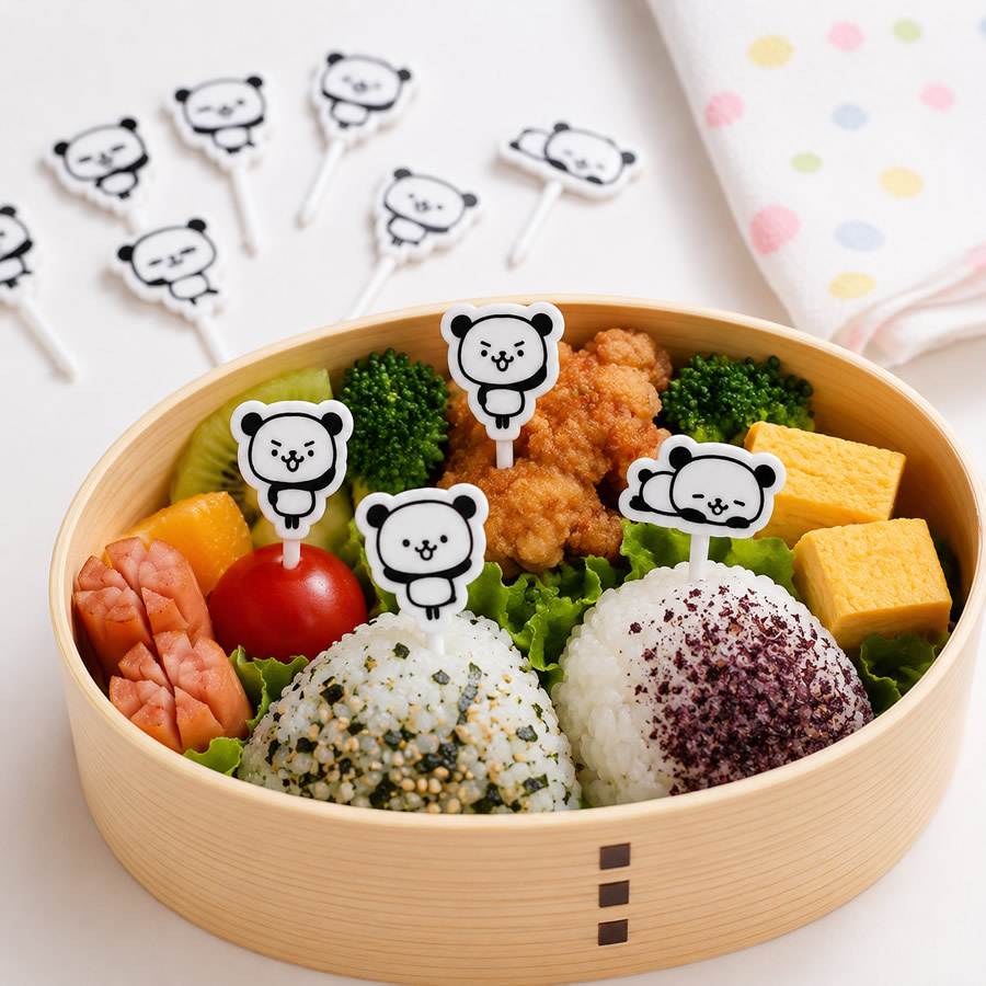 Pakupaku Lunch Panda Bento Picks