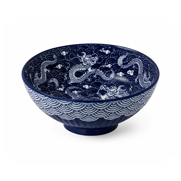 Ryū Seigaiha Ramen Bowl Set Ryū Seigaiha Ramen Bowl Set