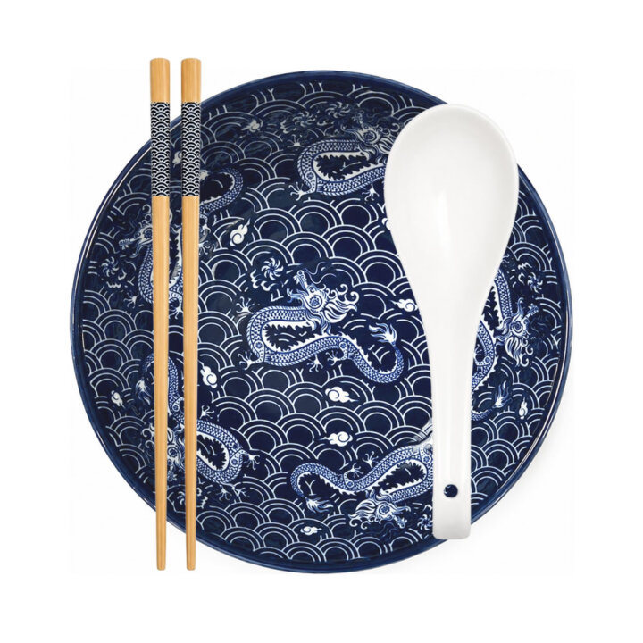 Ryū Seigaiha Ramen Bowl Set Ryū Seigaiha Ramen Bowl Set