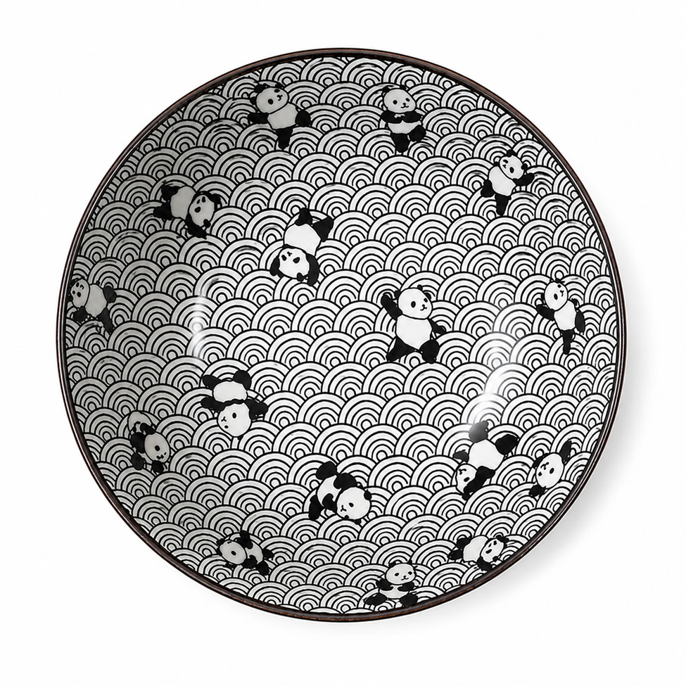 Shirokuro Panda Ramen Bowl Set Shirokuro Panda Ramen Bowl Set