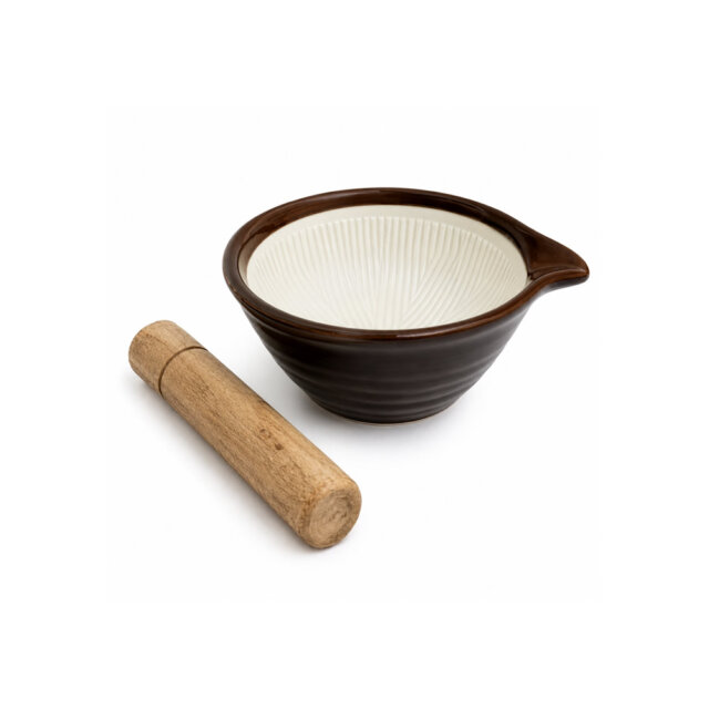 Small Ceramic Spouted Mortar Small Ceramic Spouted Mortar
