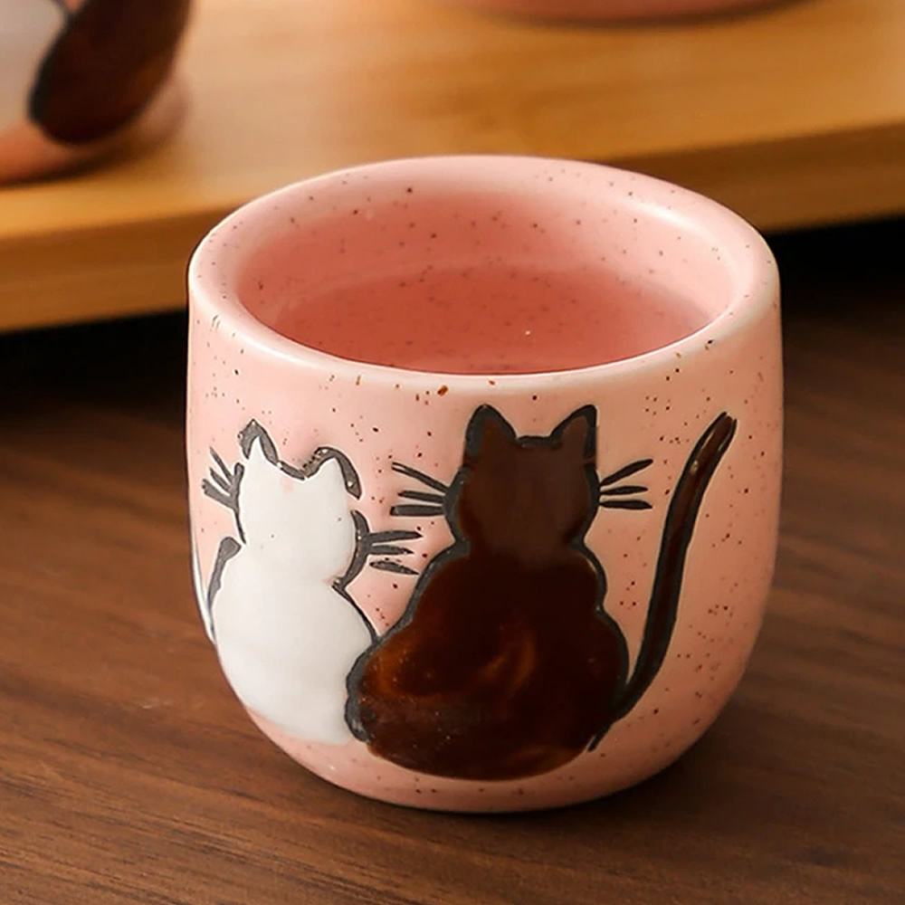Tomodachi Neko Sake Set