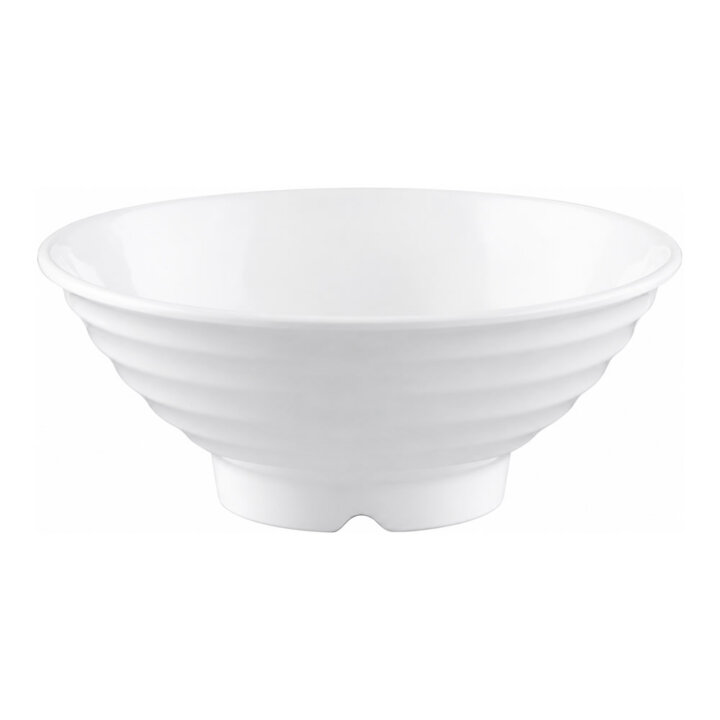 White Melamine Ramen Bowl