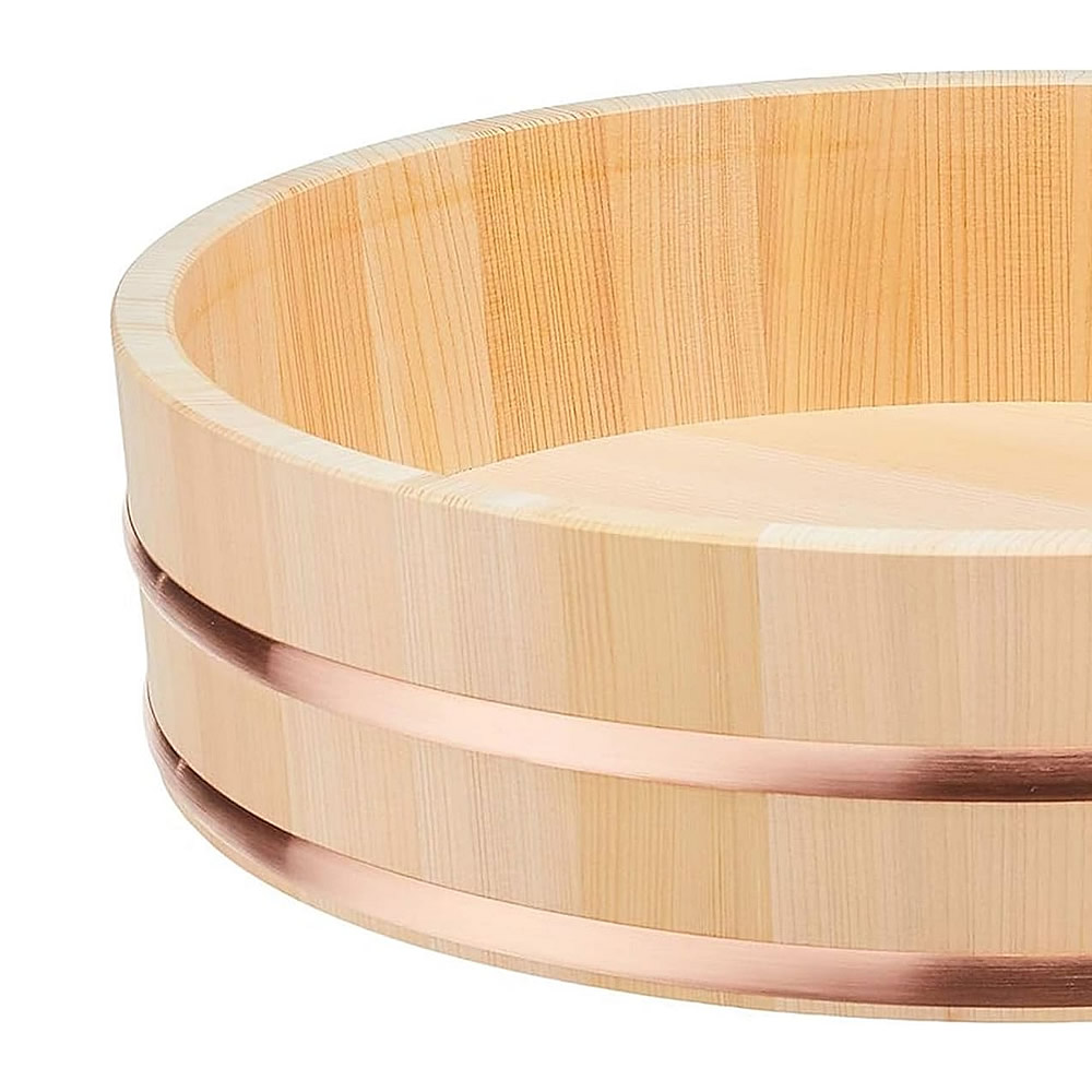 Wooden Sushi Oke Mixing Tubs Wooden Sushi Oke Mixing Tubs