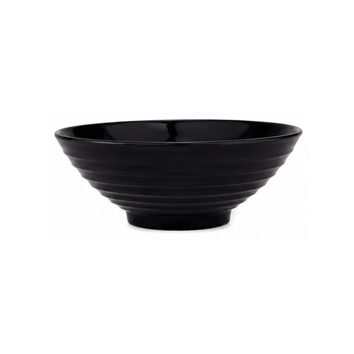Black Gloss Donburi Bowl Black Gloss Donburi Bowl
