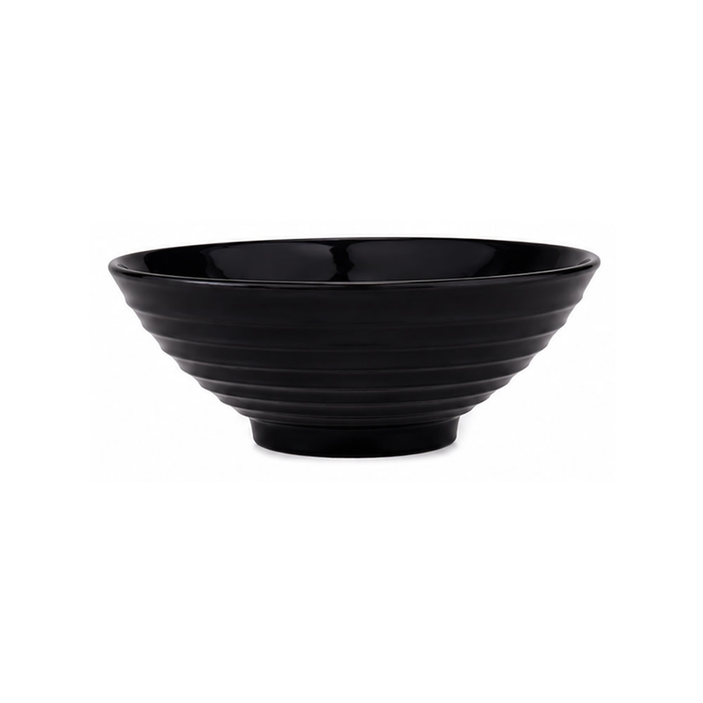 Black Gloss Donburi Bowl Black Gloss Donburi Bowl