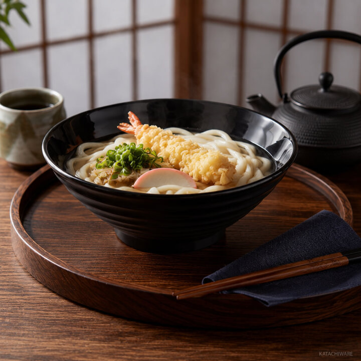 Black Gloss Noodle Bowl Black Gloss Noodle Bowl