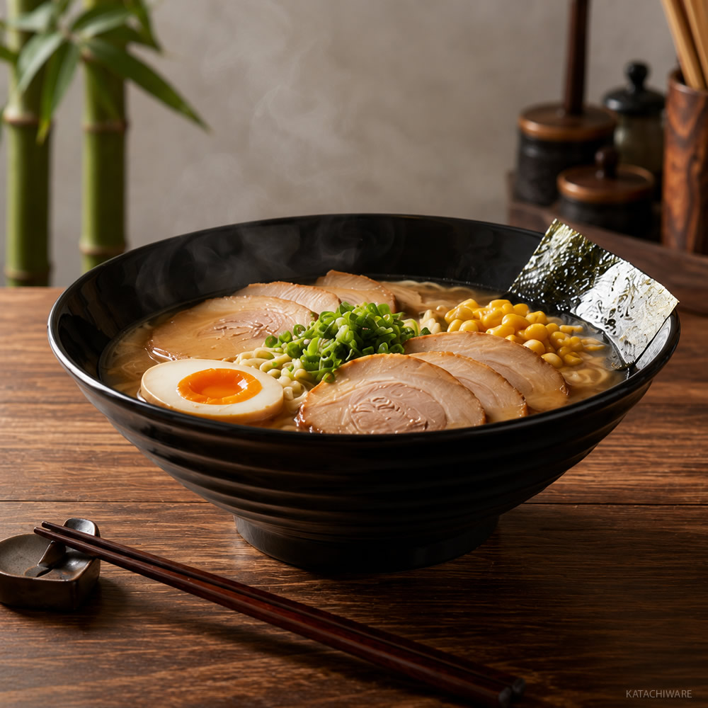 Black Gloss Ramen Bowl Black Gloss Ramen Bowl