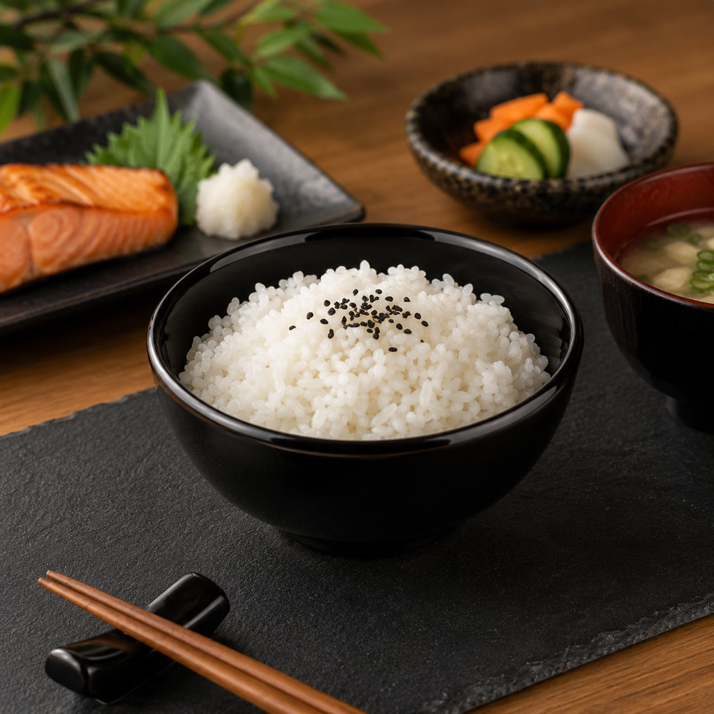Black Gloss Rice Bowl Black Gloss Rice Bowl