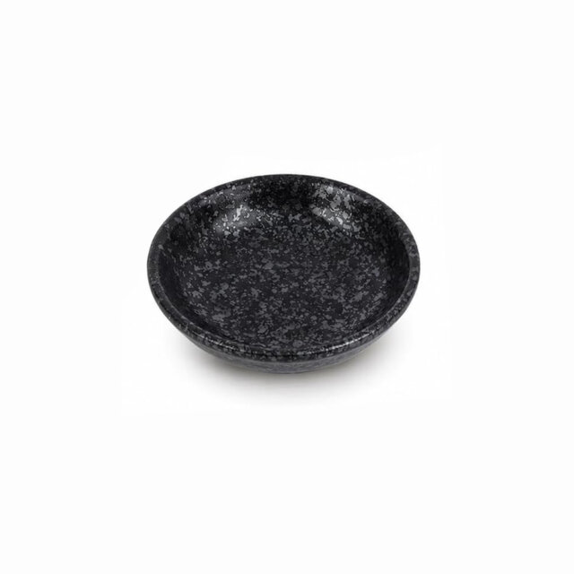 Black Sumiishi Sauce Dish