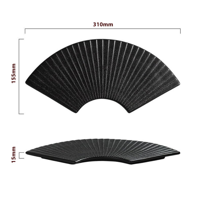 Japanese Fan Serving Plate Japanese Fan Serving Plate