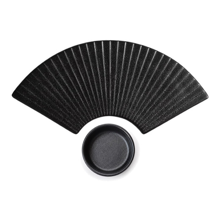 Japanese Fan Serving Plate Japanese Fan Serving Plate